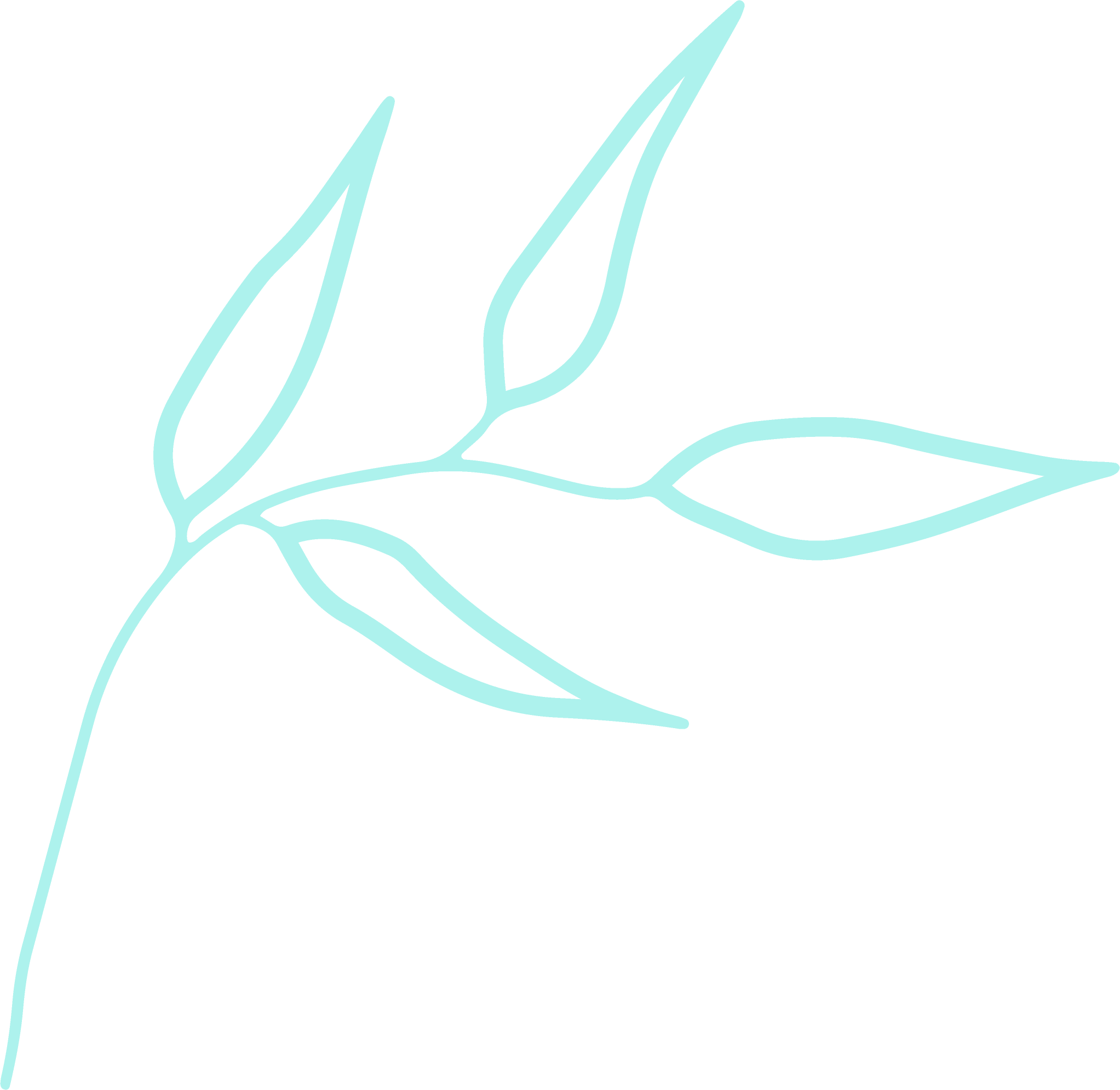 Cyan graphic element 05